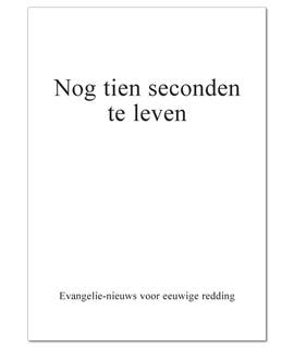 K. Birch Nog tien seconden te leven (Ten seconds to live) (pack of 100)